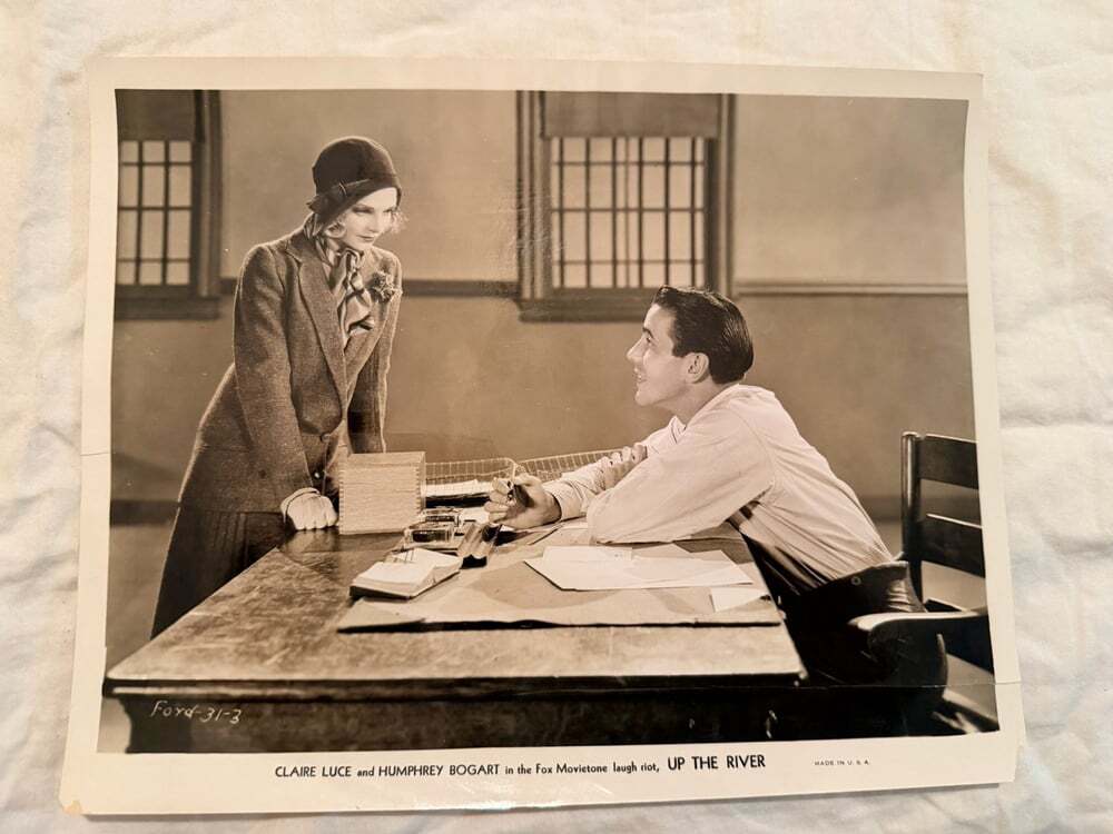 RARE 1930 Humphrey Bogart First Film "Up The River" Original Still John Ford